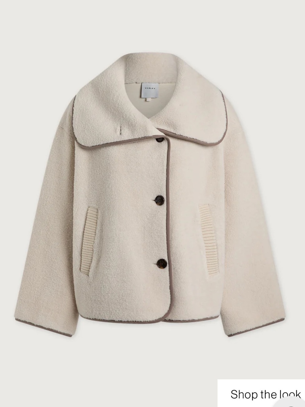 Varley Romane Boxy Sherpa Jacket - Picture 6 of 6
